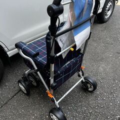 新品未使用幸和製作所 TacaoF テイコブ ST07 シルバーカー 折りたたみの画像