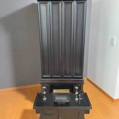黒檀の仏壇（創価学会）の画像