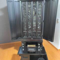 黒檀の仏壇（創価学会）の画像