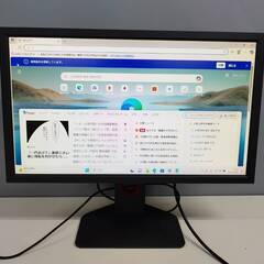 中古品 BENQ ZOWIE XL2411K 24型ワイド液晶ディスプレイ フルHD 確認済の画像