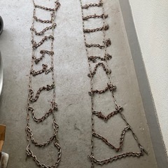タイヤチェーン　グロリアに装着していた215-65.-15サイズの画像