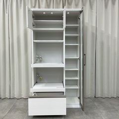 KI-7【新入荷　アウトレット品】オープンキッチンボード　白の画像
