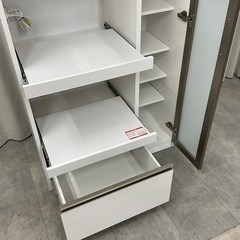 KI-7【新入荷　アウトレット品】オープンキッチンボード　白の画像