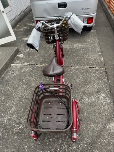 超美品 ブリジストン 電動アシスト自転車 フロンティアラクットワゴン