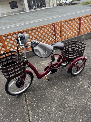 超美品 ブリジストン 電動アシスト自転車 フロンティアラクットワゴン