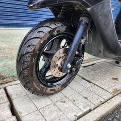 YAMAHA　SA39J　4スト　水冷　実動セルOK　ワンオーナー　 JOG ヤマハ　フロントディスクの画像