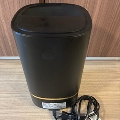 ドウシシャ カンタン給水 超音波式加湿器 mistone（ミストーン） ブラックの画像