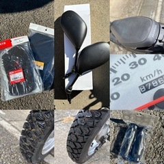 ⭐️AF34ディオ快速2スト❗️60km/h確認済み⭐️バッテリー・エアクリ・ミラー・プラグなど新品交換で快調⭐️の画像