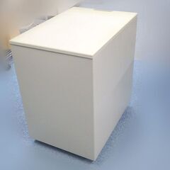 スチール キャビネット 引出 3段 <鍵2本あり＞ ワゴン 中古の画像