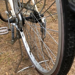 整備済◆26インチ　オシャレなママチャリ♪ シティサイクル 自転車 タイヤ溝良好の画像