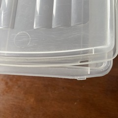 蓋付収納ケース　2個セットの画像