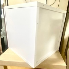 美品‼️キューブBOX 2個+足台の画像