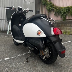 ヤマハ　ビーノ FI SA37J ブラック/ホワイト　実働　動画あり　大阪の画像