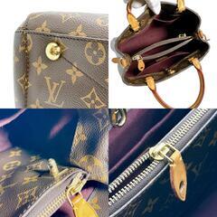 ルイヴィトン M41055 ハンドバッグ ブラウン  LOUIS VUITTON モンテーニュBB モノグラムの画像