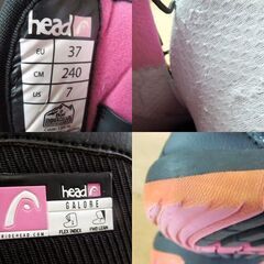 HEAD GALORE 24.0cm スノーボードブーツ BOAシステム スノボブーツ ブラック×ピンク レディース ガロア ヘッド 札幌市 屯田店の画像