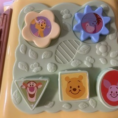 はじめて英語 くまのプーさん 絵本でおしゃべり! ゆびさき知育 はじめて英語 くまのプーさん 絵本でおしゃべり! ゆびさき知育 いっぱいできた 知育玩具 8か月~3歳の画像