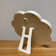 ダイソー　スタンド付き鏡の画像