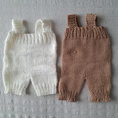 【人気】くま耳　ベビー服　ニューボーンフォトの画像