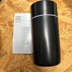 【新品未使用】卓上加湿器 小型 車用 アロマ LEDライト 水漏れ防止の画像