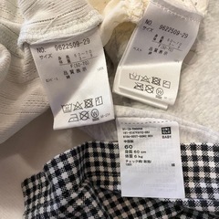 決定　プティマイン　ユニクロ　ベビー　ロンパース の画像