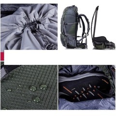 新品[Taopagii] 登山リュックザック 大型 大容量 耐震 雨対策 山登りの画像