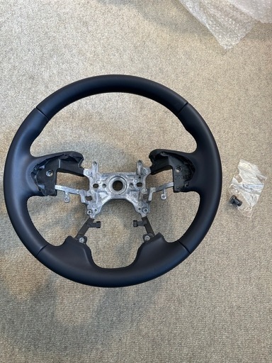 ホンダ アコード ハイブリッド CR オデッセイ RC 純正 レザーステアリング 新車外し
