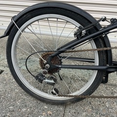 ダホン　折りたたみ自転車の画像