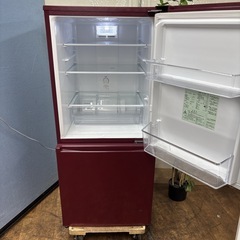I745 🌈 おしゃれなワインレッド♪ AQUA 冷蔵庫 (168L) ⭐ 動作確認済 ⭐ クリーニング済の画像