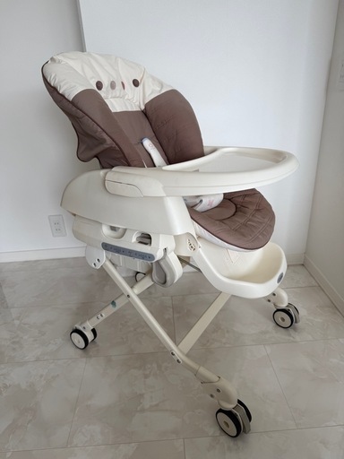 美品】 Combi ネムリラ AT ハイローチェア 電動 パレットボックス