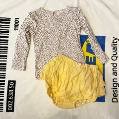 プティマイン　フリル  H&M トップス の画像
