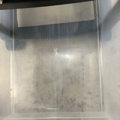 I 2509-051 3段収納ケース キャスター付き キズ 汚れあり 現状お渡しの画像