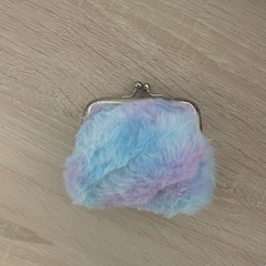 がま口財布　ふわふわ 新品、未使用の画像