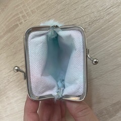 がま口財布　ふわふわ 新品、未使用の画像