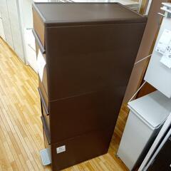 【リユースのサカイ八街店】★ジモティ割あり★ ゴミ箱　ブラウン　クリーニング済　YJ7706の画像