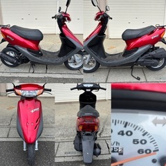 ⭐️規制前AF35ディオ❗️60km/h確認⭐️バッテリ・タイヤ・プラグ・エアクリなど新品交換済み⭐️の画像