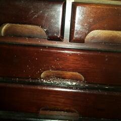 アンティーク調 テレビボードの画像