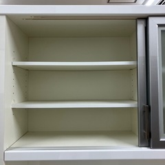 レンジボード　2枚扉　内部ベタ付き・剥がれ【トレファク堺福田】の画像