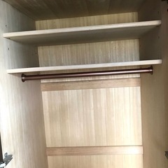 衣類収納　クローゼット　ワードローブ2個セットの画像