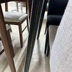 【ジャングルジャングル滋賀草津店】ジモティ来店特価!!　4人ﾀﾞｲﾆﾝｸﾞｾｯﾄ　ｸﾞﾚｰ　J-250915の画像