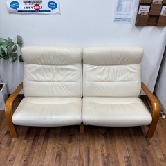 カリモク家具 2~3人掛けソファの画像