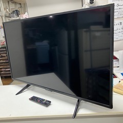 I2509-052 シャープ 42インチ 液晶カラーテレビ 2T-C42BE1 2023年製 地上波のみ視聴確認済み リモコン付き 中古の画像