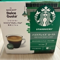 ネスカフェドルチェグスト　パイクプレイスロースト10個の画像