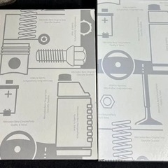 メルセデスベンツ 純正エアコンフィルター内外 C E GLCなどの画像