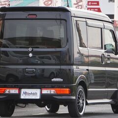 R.2(2020)年 スズキ エブリイワゴン PZターボ ハイルーフ・ナビ・ETC・バックカメラ ブラック ☆2年車検付き・整備渡・1年保証付☆の画像