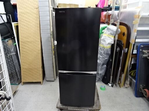 【恵庭】東芝　2ドア冷凍冷蔵庫　GR-S15BS　21年製　動作確認　清掃済み！