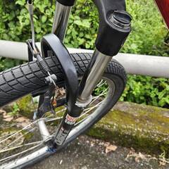 リサイクルショップどりーむ鹿大前店　No.397　CANNONDALE／キャノンデール　マウンテンバイク　26×2.10インチ　レッド　エコチャリNo.22178Uの画像