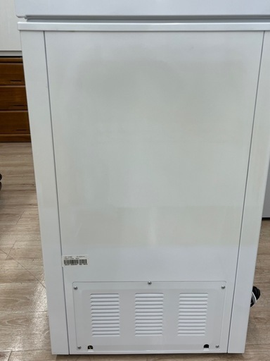 【ジャングルジャングル岸和田和泉インター】冷凍庫 アイリスオーヤマ PF-A100TD 2019年製 100L 家電 上開き ホワイト