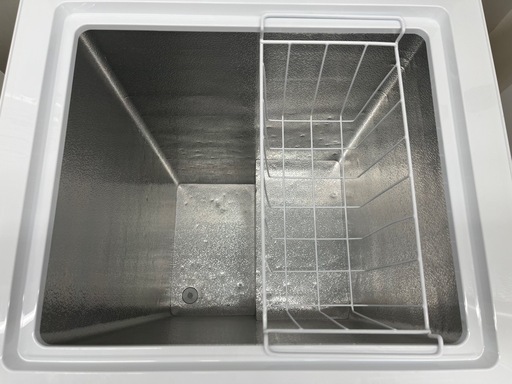 【ジャングルジャングル岸和田和泉インター】冷凍庫 アイリスオーヤマ PF-A100TD 2019年製 100L 家電 上開き ホワイト