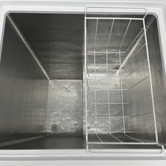 【ジャングルジャングル岸和田和泉インター】冷凍庫 アイリスオーヤマ PF-A100TD 2019年製 100L 家電 上開き ホワイト 和泉市 堺市 岸和田市 泉大津市 高石市 泉北郡熊取町の画像