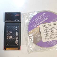【中古動作未確認品】BUFFALO CardBus用 無線子機 WLI-CB-G300HPの画像